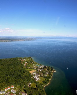 Luftbildfotografie in Konstanz am Bodensee mit Helikopter von Bodensee-Luftbild.com