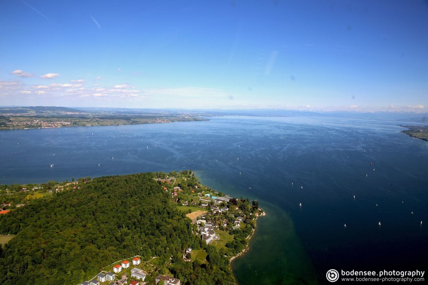 Luftbildfotografie in Konstanz am Bodensee mit Helikopter von Bodensee-Luftbild.com